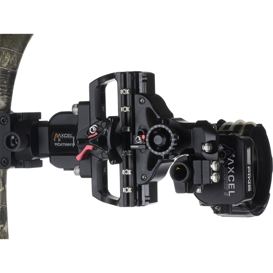 Axcel AccuTouch AccuStat II Picatinny 5 Pin .010 Ambidextrous Bow Sight