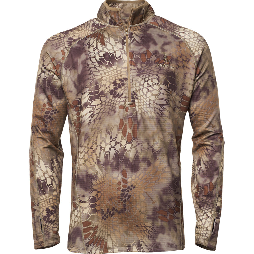 Kryptek Cronos Fleece 1/2 Zip Highlander Medium