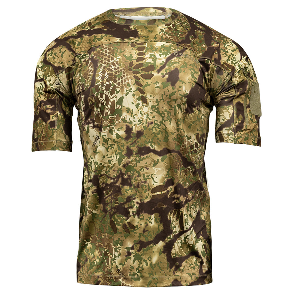 Kryptek Valhalla Short Sleeve Lightweight Crew Shirt Obskura Transitional X-Large