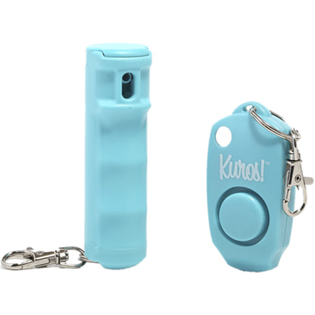 MACE Kuros! Self-Defense Keychain with Pepper Spray and Personal Alarm