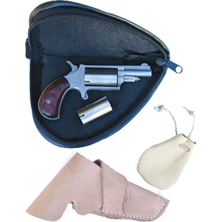 NAA Super Companion Black Powder Miniature Revolver .22 Cal Stainless 1.63 in. 5 Shot