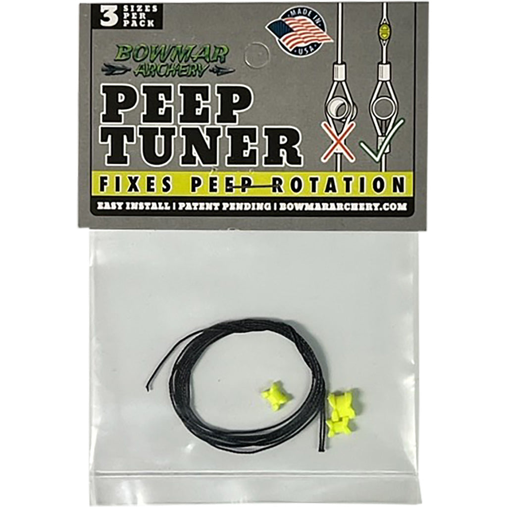 Bowmar Bow String Peep Tuner in Yellow