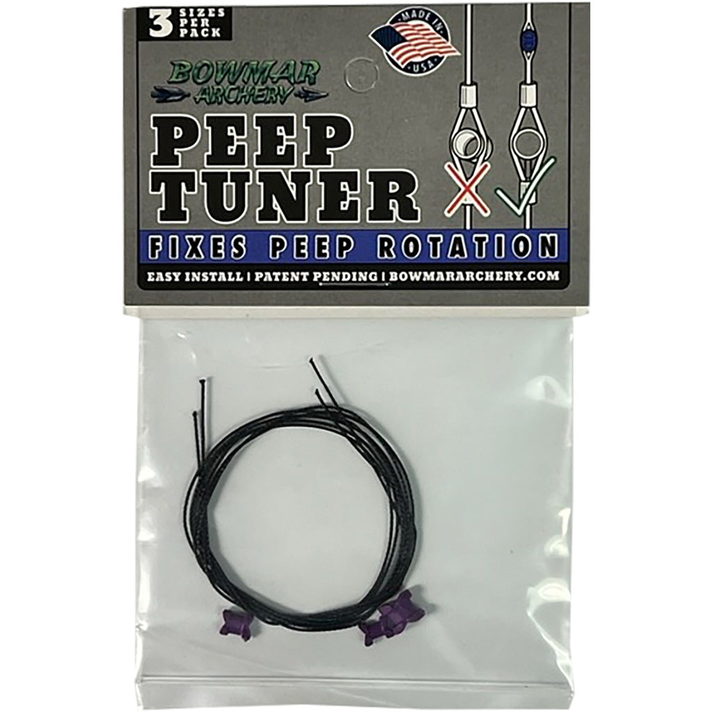 Bowmar Bow String Peep Tuner in Purple