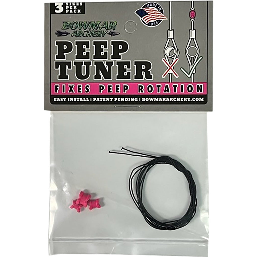 Bowmar Bow String Peep Tuner in Pink