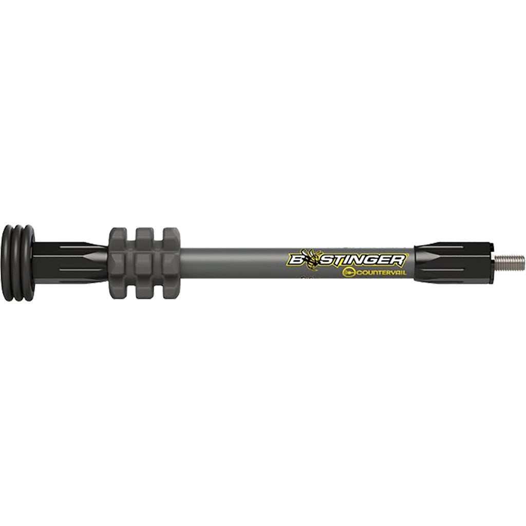 Bee Stinger MicroHex Archery Stabilizer 12 in. Grey