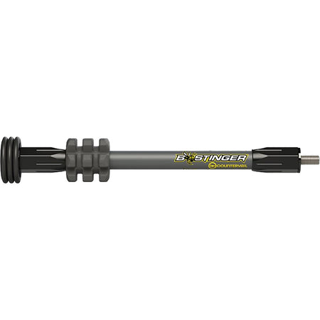 Bee Stinger MicroHex Archery Stabilizer 12 in. Grey