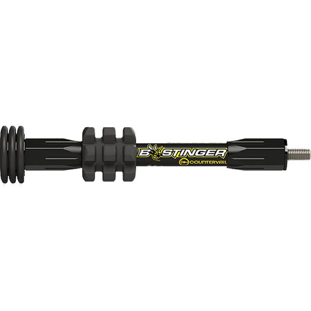 Bee Stinger MicroHex Archery Stabilizer 12 in. Matte Black