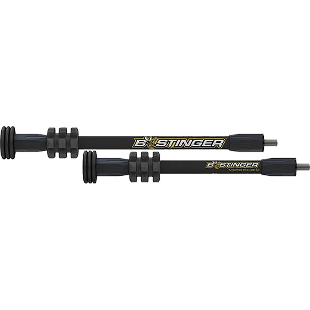 Bee Stinger MicroHex Archery Stabilizer Kit 10 in./8 in. Matte Black