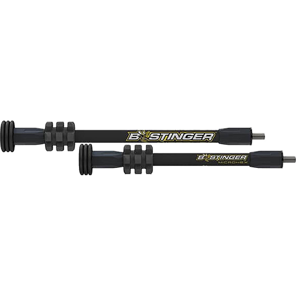 Bee Stinger MicroHex Archery Stabilizer Kit 10 in./8 in. Matte Black