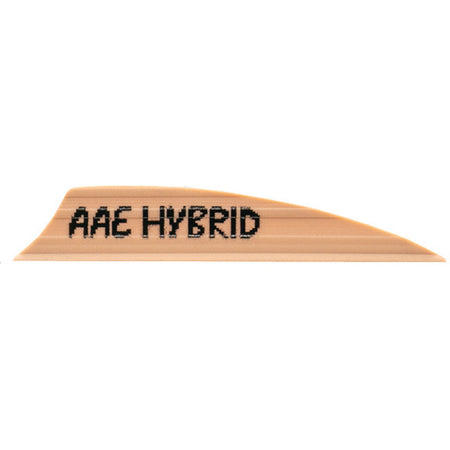 AAE Hybrid 1.85 Archery Vanes Sand 100 Count