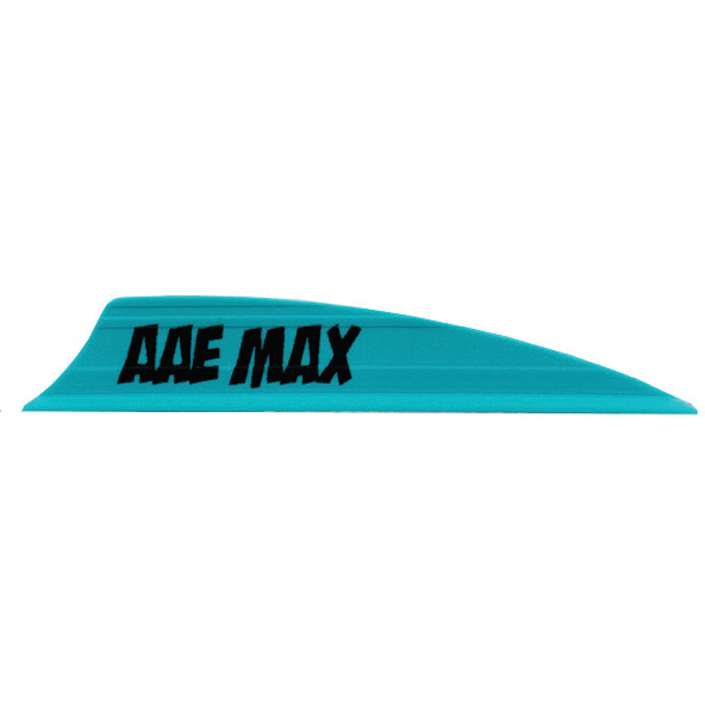 AAE Pro Max 1.7 in. Teal Vanes for Arrows 100 pk.