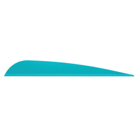 AAE Trad Arrow Vanes 4 in. Teal 50 Count