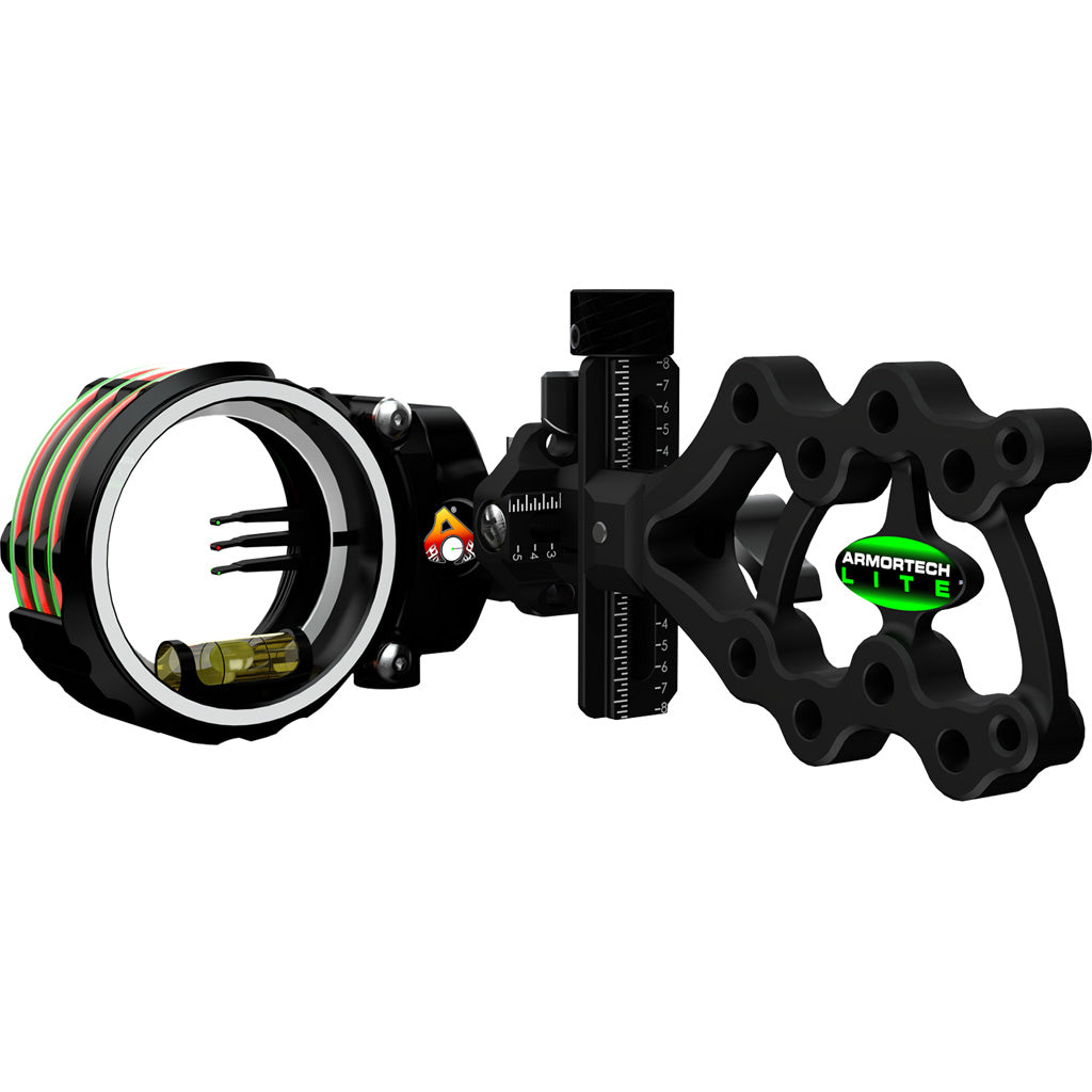Axcel ArmorTech Lite 3 Pin .010 Black Direct Mount Archery Sight