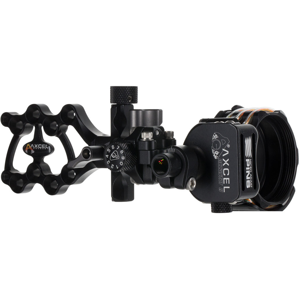 Axcel ArmorTech Lite 4 Pin .010 Black Direct Mount Archery Sight