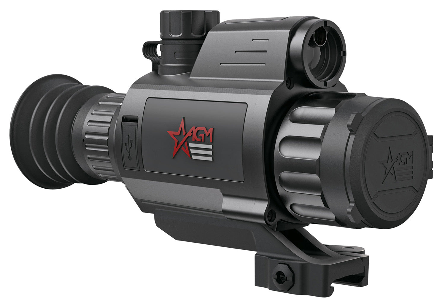 AGM 3142455306RA51 Varmint LRF TS50-384 Thermal Scope 4-32x 50mm Multi Reticle 384x288 50Hz Rangefinder Black
