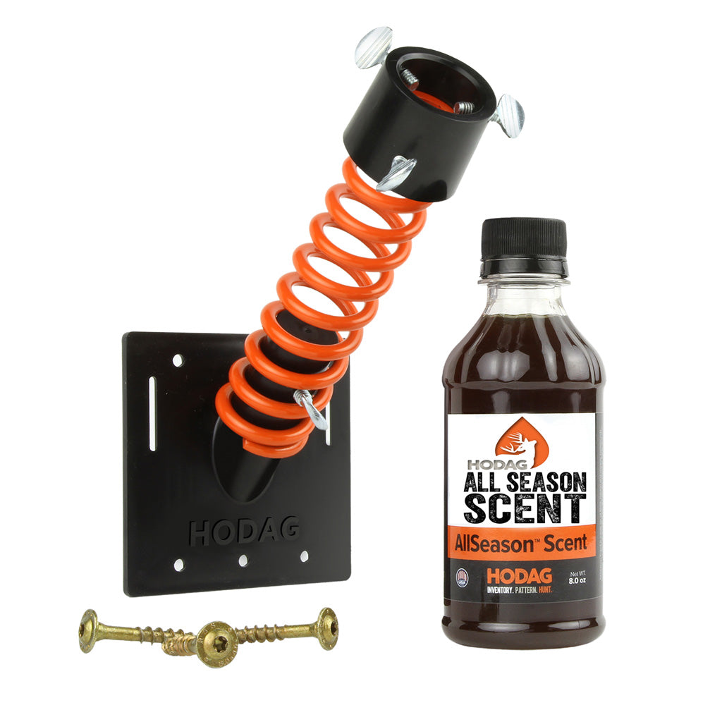 HODAG Licking Branch FlexPlate System Orange with Anchoring Screws and Scent
