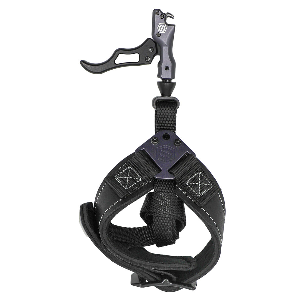 Scott Verge Black Hybrid Hinge Wrist Strap Release with Pivoting Swivel