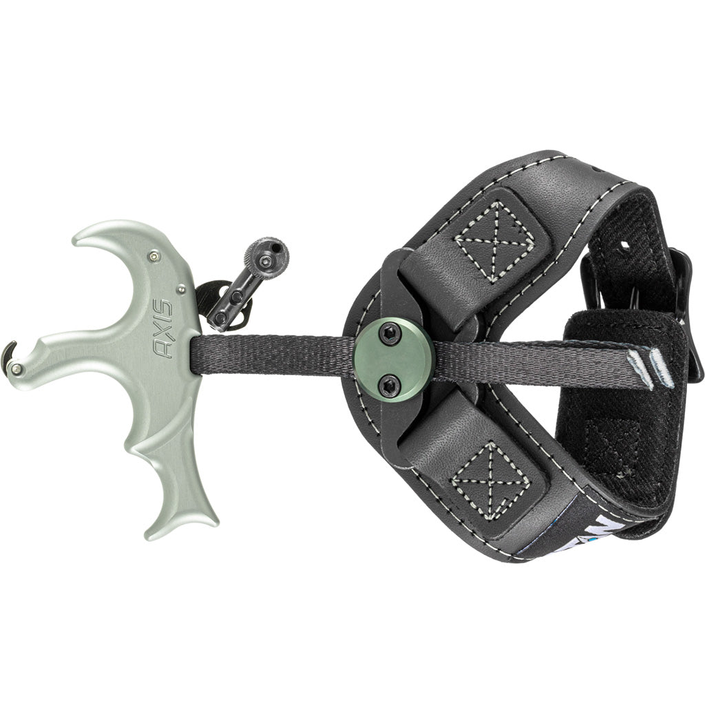 Stan Axis Thumb-Fired Bow Release with Off-Center Cam Pin Adjustment