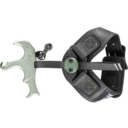 Stan Axis Thumb-Fired Bow Release with Off-Center Cam Pin Adjustment