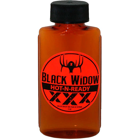 Black Widow Hot-N-Ready XXX Rut Attractant Scent 1.25oz