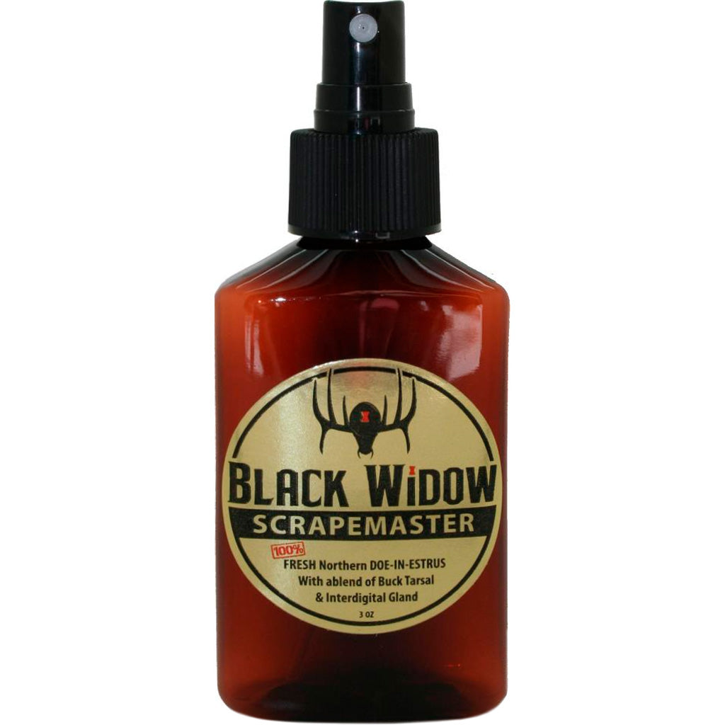 Black Widow Scrape Master Mock Scrape Hunting Scent 3oz