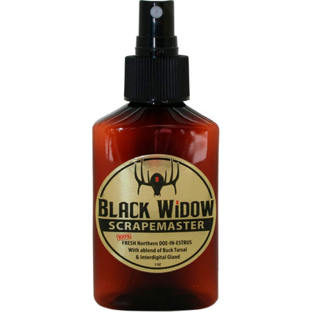 Black Widow Scrape Master Mock Scrape Hunting Scent 3oz
