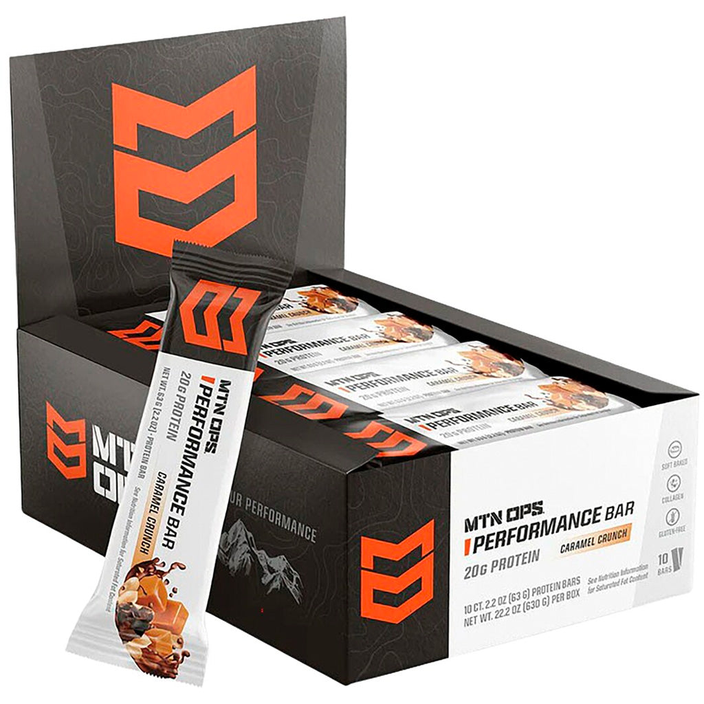 MTN OPS Cookie Dough Whey Protein Bars 10 Pack