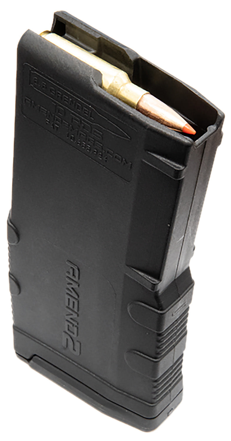 Amend2 6.5 Grendel 10-Round AR-15 Compatible Rifle Magazine Black Polymer 65GRENDBLK10
