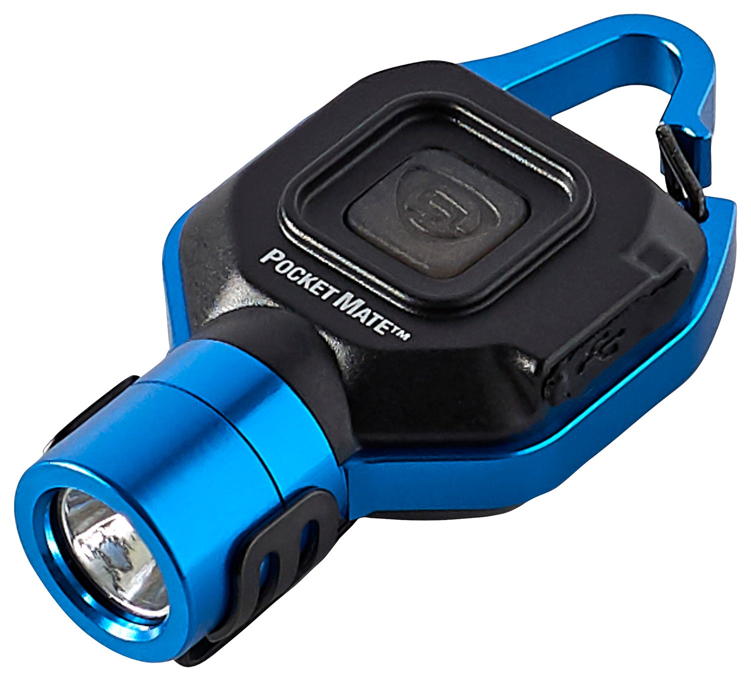 Streamlight 73302 Pocket Mate USB Blue 325 Lumen Compact Keychain Flashlight