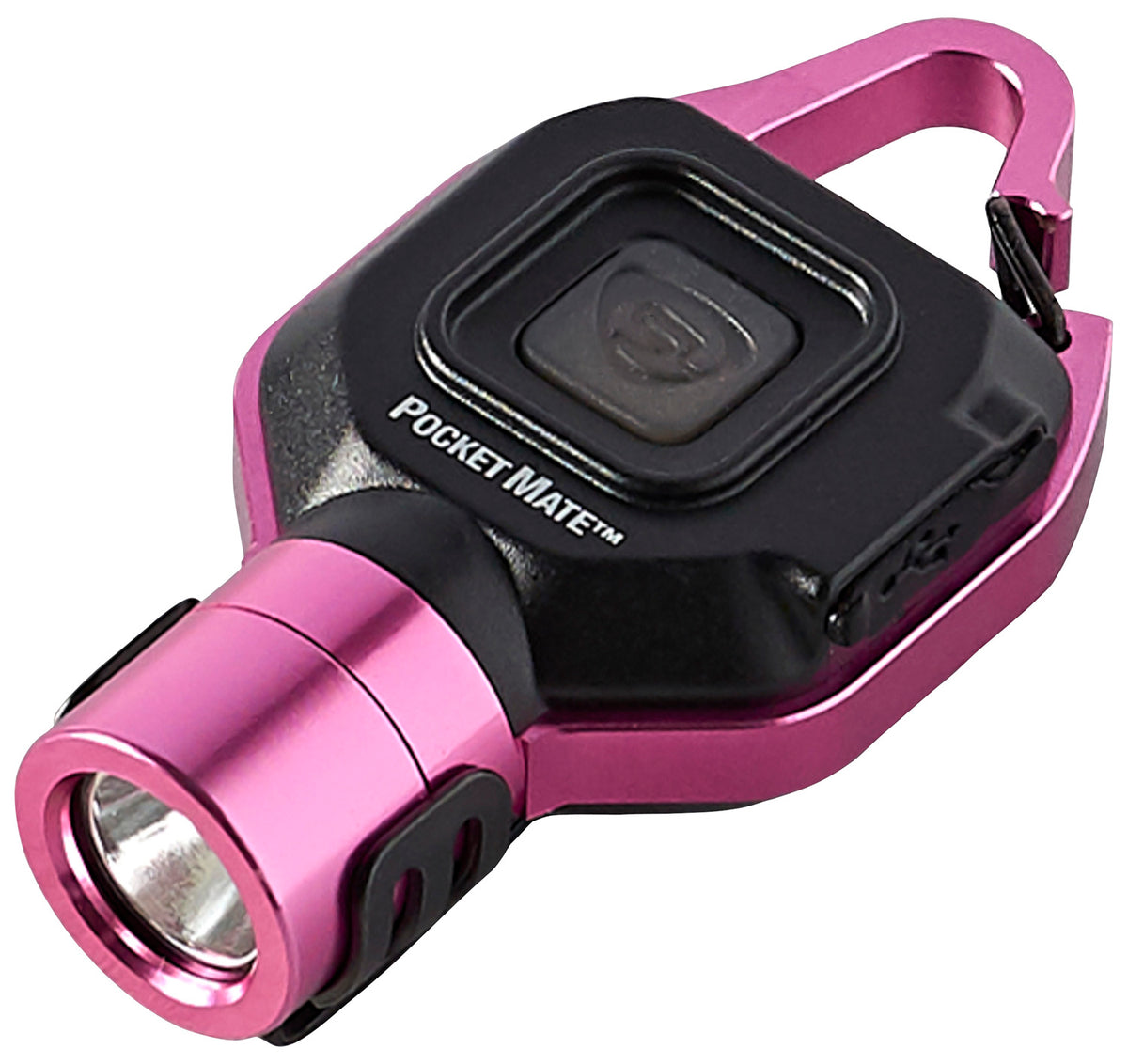Streamlight 73303 Pocket Mate USB Pink 325 Lumen Compact Keychain Flashlight