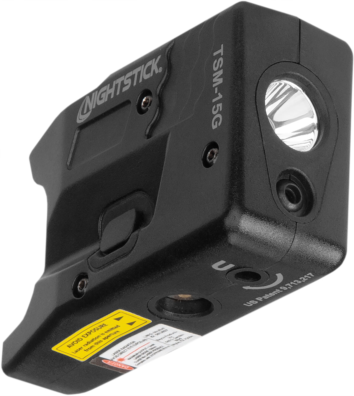 Nightstick TSM15G 150 Lumen Weapon Light Green Laser S&W M&P Shield/Shield Plus Black Polymer