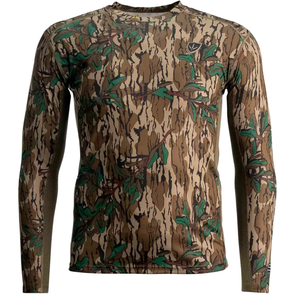 Blocker Finisher Turkey MO Greenleaf Long Sleeve Performance Tee - Small