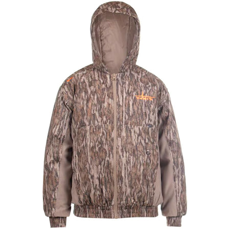 Habit Men's Cedar Branch Waterproof Bomber Jacket M - Mossy Oak New Bottomland