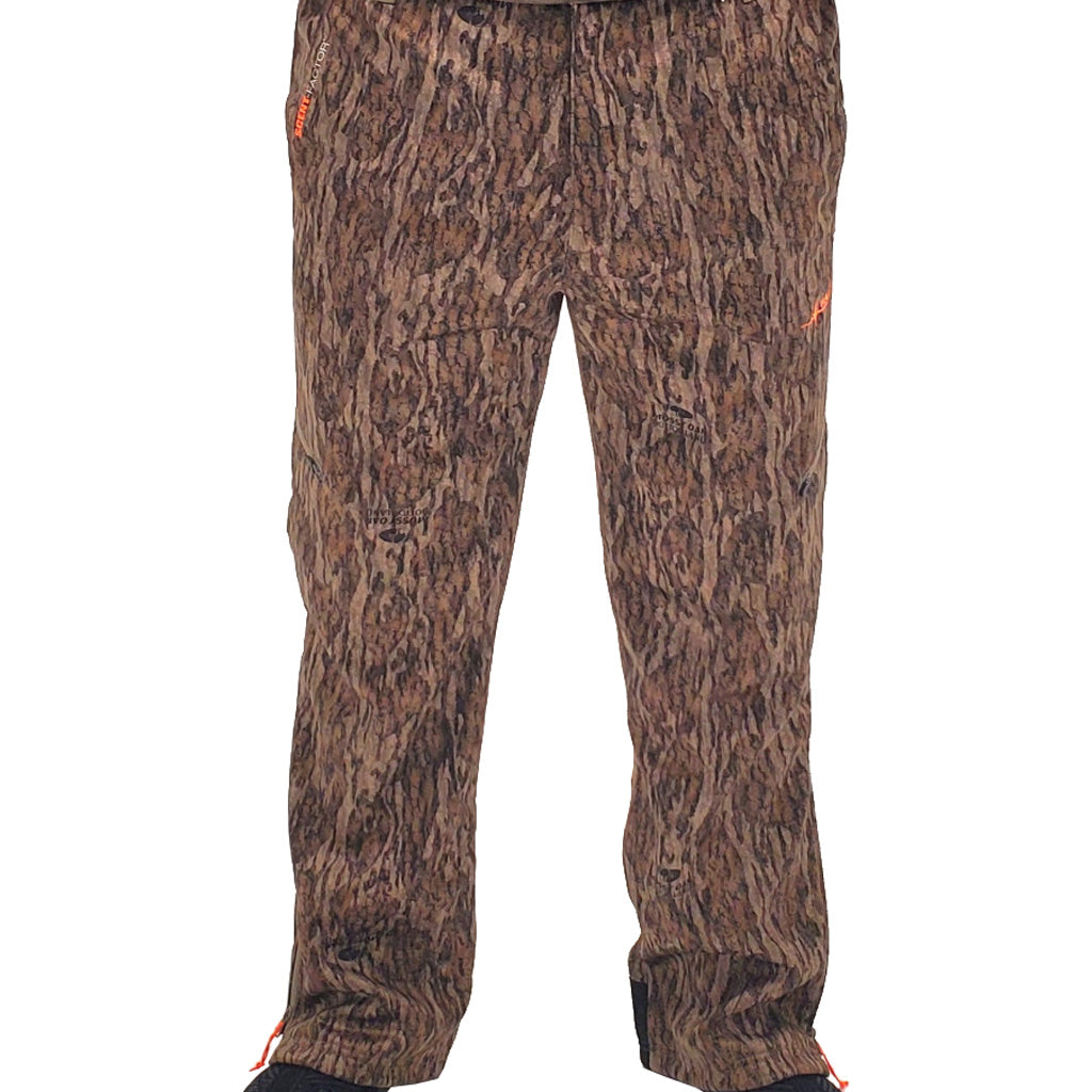 Habit Men's Townsend Ridge Techshell Camo Pants XL - Mossy Oak New Bottomland / Timber Wolf