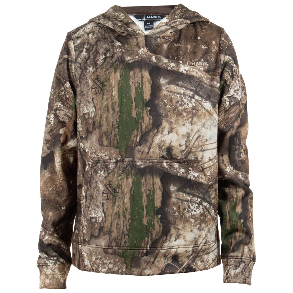 Habit Youth Summit Park Fleece Hoodie S Realtree APX