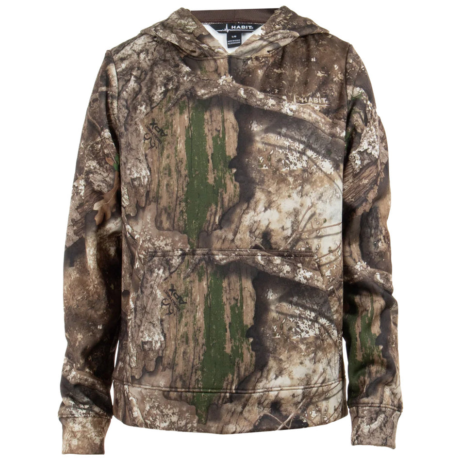 Habit Youth Summit Park Fleece Hoodie S Realtree APX