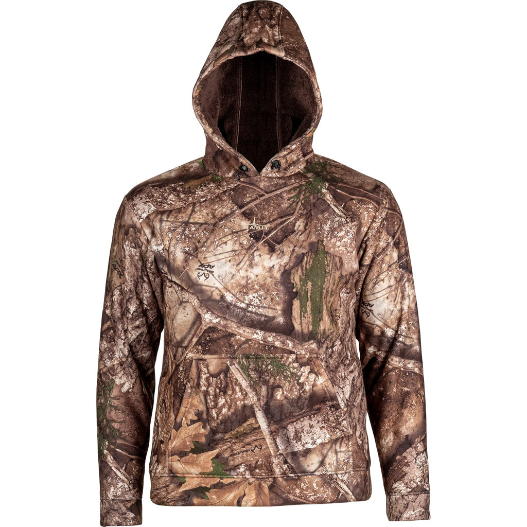 Habit Men's Bow String Sherpa Fleece Hoodie L Realtree APX