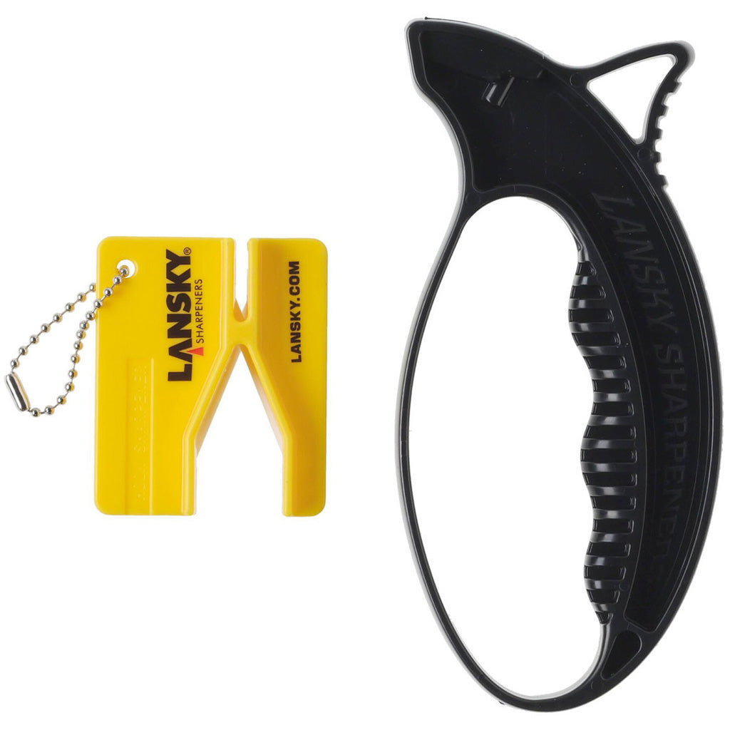 Lansky Duo Sharpener Portable V-Shape Knife Honing Tool