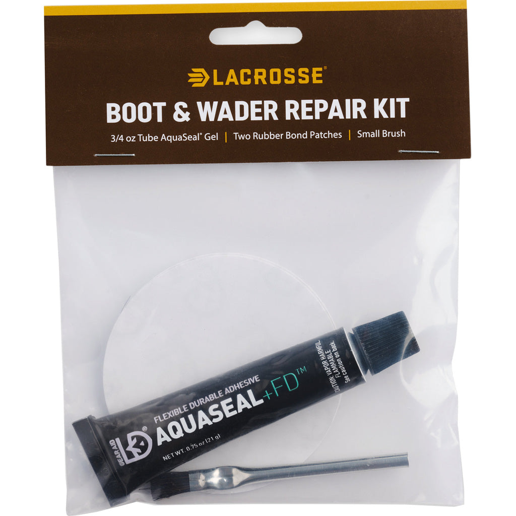 LaCrosse Boot Wader Repair Kit with Patches and Brush