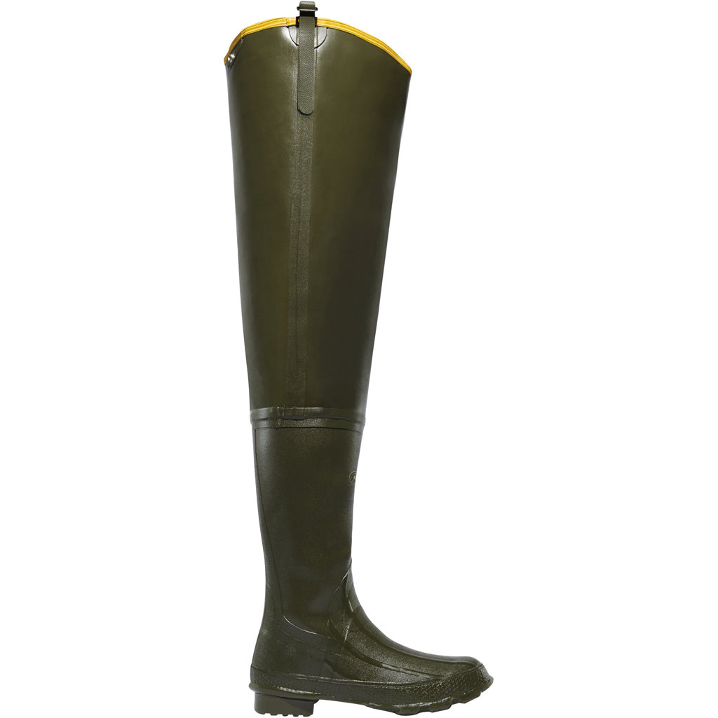 LaCrosse Grange Rubber Hip Boot OD Green 32 Sz 9