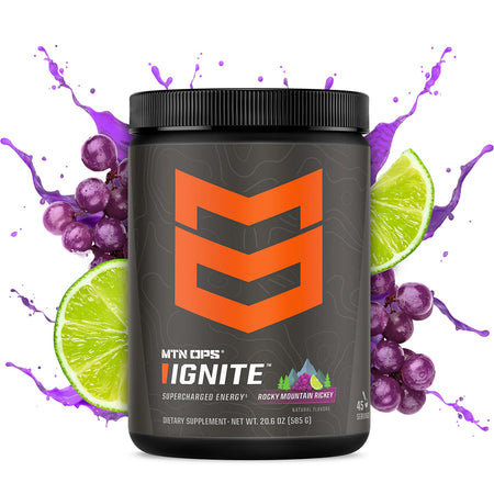 MTN Ops Ignite Performance Supplement Rocky Mountain Rickey 21 oz