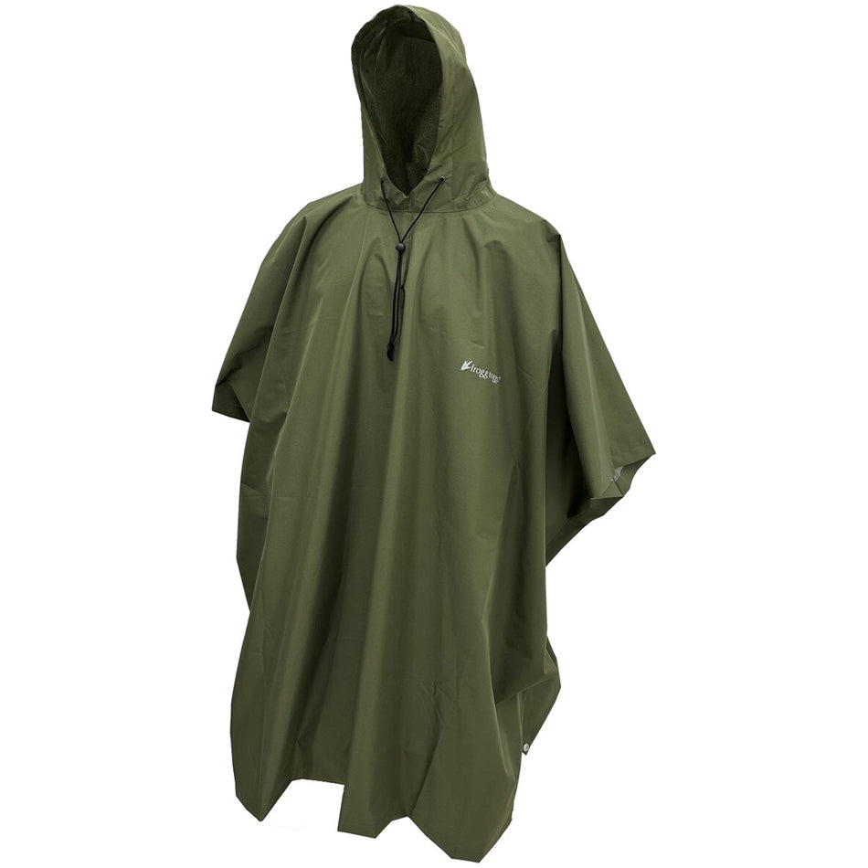 Frogg Toggs Convertible Poncho Shelter Tarp Army Green OSFA