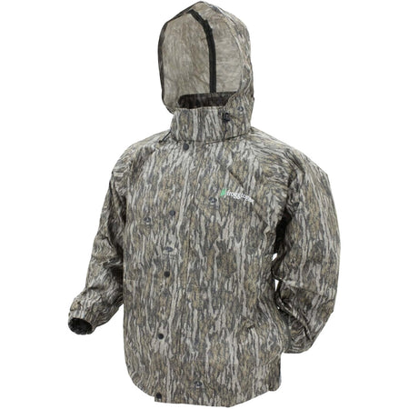 Frogg Toggs Pro Action Camo Rain Jacket Mossy Oak Bottomland XL
