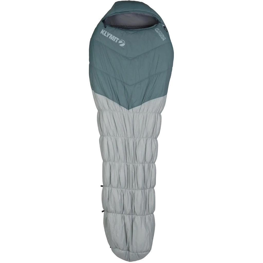 Klymit Sojourn Stretch 20 Synthetic Sleeping Bag Gray/Blue