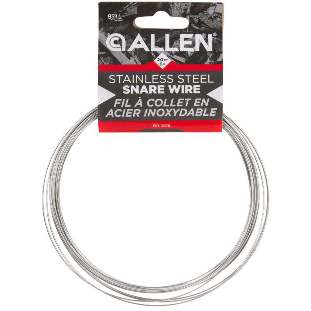 Allen Stainless Steel Survival Snare Wire 20ft