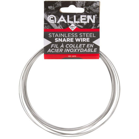 Allen Stainless Steel Survival Snare Wire 20ft
