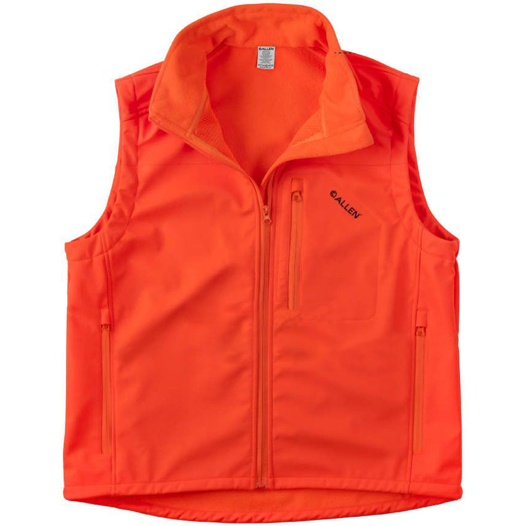 Allen Softshell Water-Resistant Blaze Hunting Vest XL