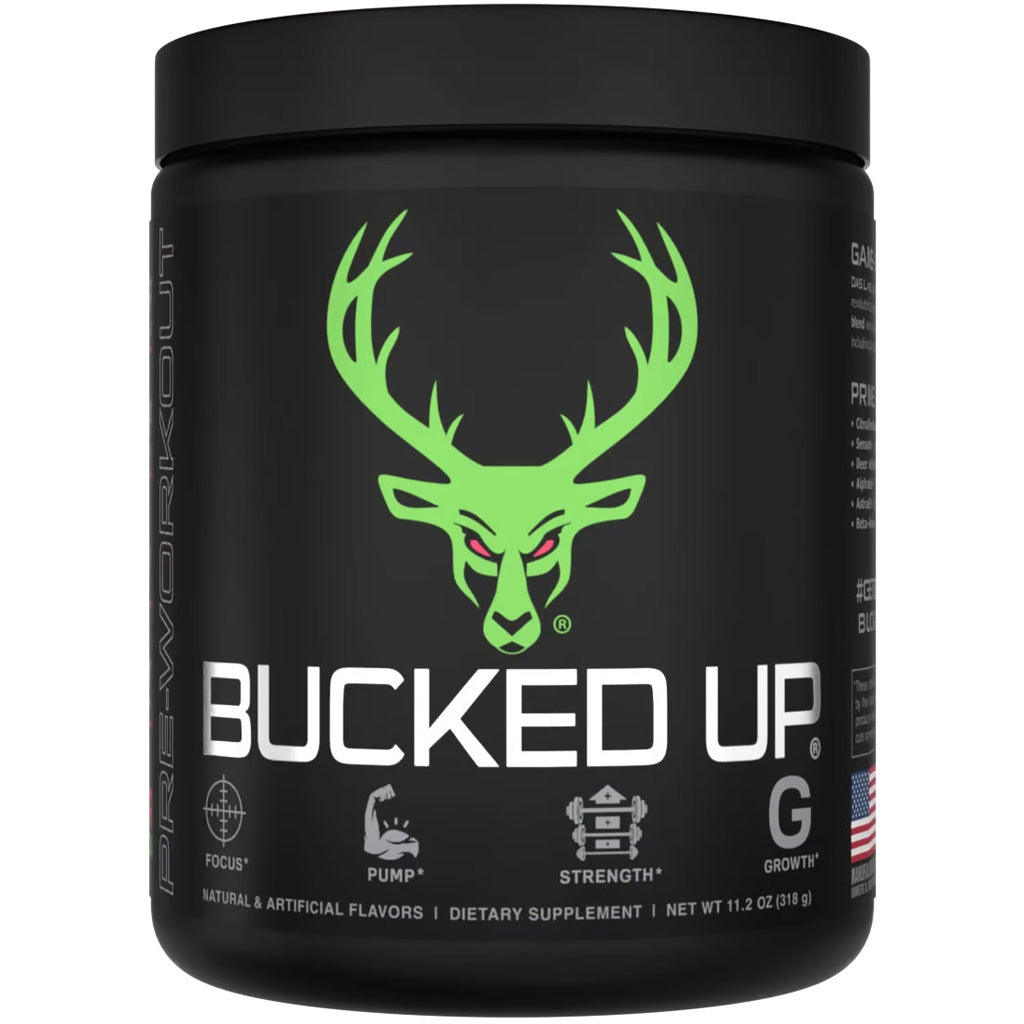 Bucked Up Pre-Workout 30 Serving Tub – Watermelon