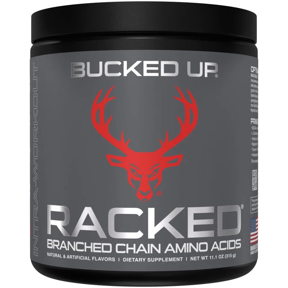 Bucked Up Racked BCAA 30 Serving Tub – Blood Raz
