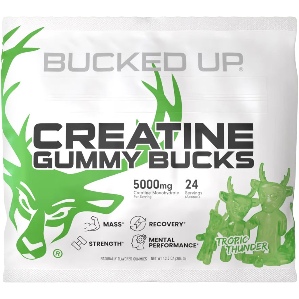 Bucked Up Tropic Thunder Creatine Gummies 24-Piece Pack